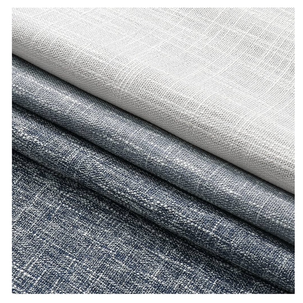 Ombré Full Blackout Curtain Panels 95” Cream White to Indigo Blue New in Package - Picture 5 of 11